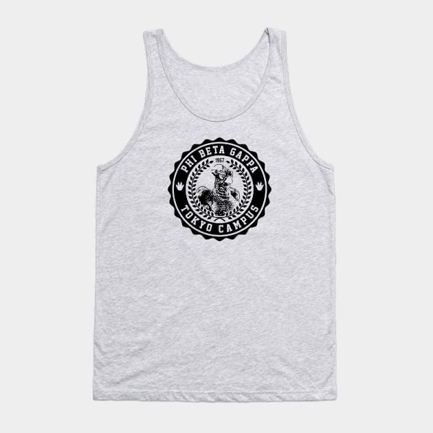 PHI BETA GAPPA Tank Top by ROBZILLA